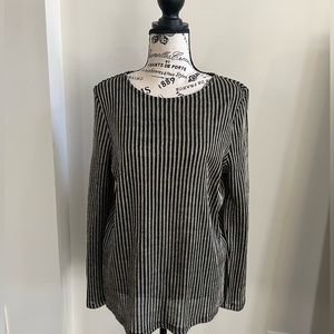 Top shop Gold and black top size 10